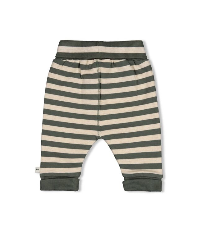 Feetje 52202597 Broek streep - Wiggle and Waddle Groen