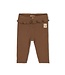 Feetje 52202628 Legging pointelle rib - Lucky Bloombird Bruin
