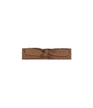 Feetje 53100782 Haarband pointelle rib - Lucky Bloombird Bruin