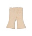 Feetje 52202634 Flare broek velours rib - Lucky Bloombird Offwhite