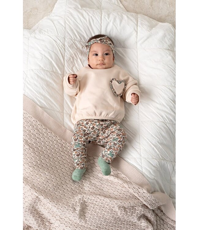 Feetje 51602887 Sweater boxy oversized - Lucky Bloombird Offwhite