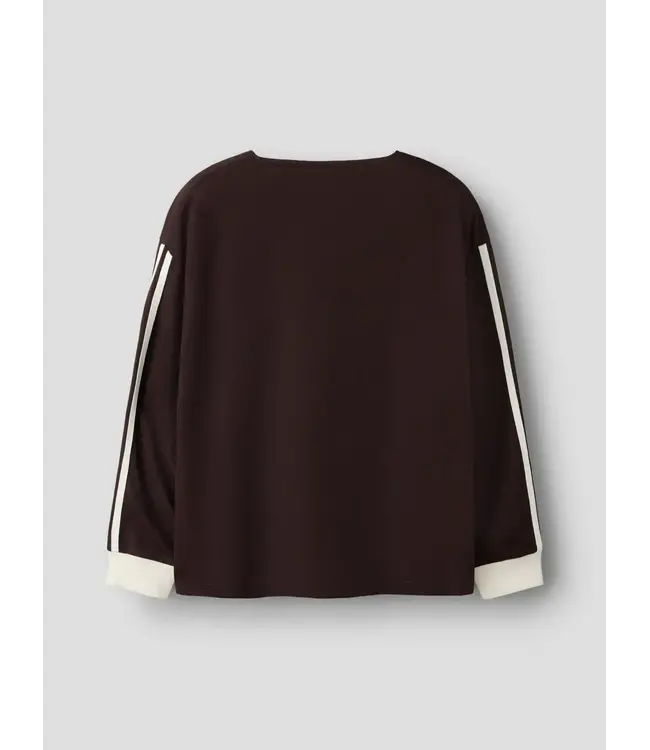 Name it NKFNANCY LS RLX TOP 13265978 Chocolate Plum