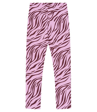 The New Meisjes Legging Zebra roze