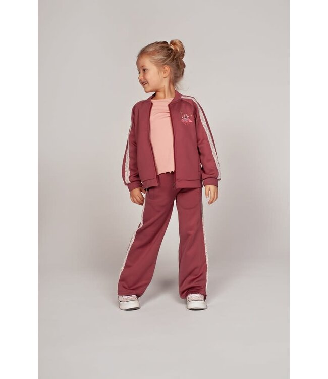 Jubel 92200521 Sporty broek - Moon Flowers Mauve