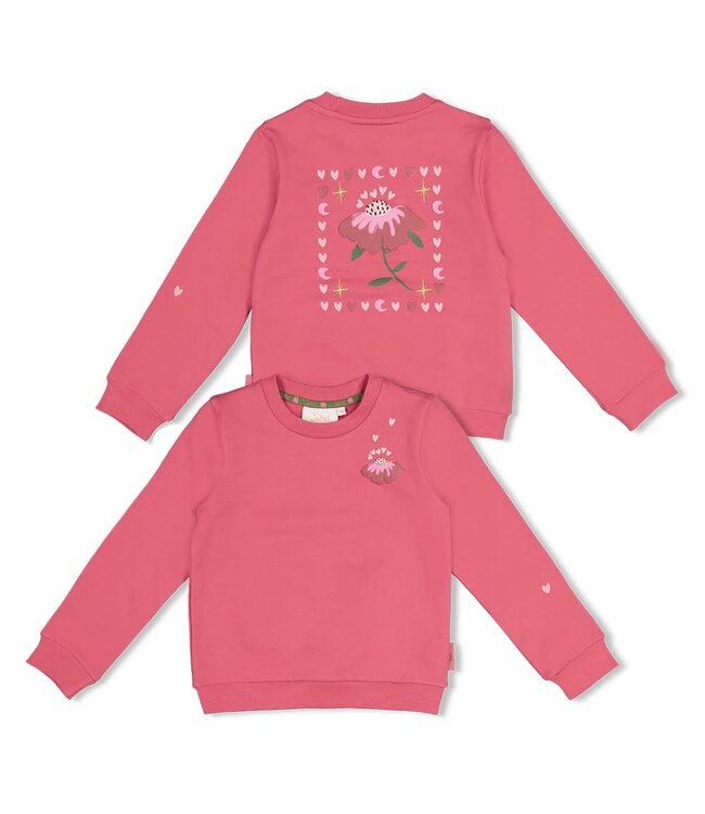 Jubel 91600476 Sweater - Moon Flowers Roze