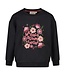 Jubel 91600479 Sweater relaxed fit - Moon Flowers Antraciet