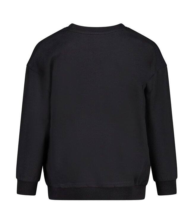 Jubel 91600479 Sweater relaxed fit - Moon Flowers Antraciet