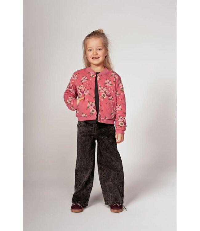 Jubel 91300189 Bomberjack - Moon Flowers Roze