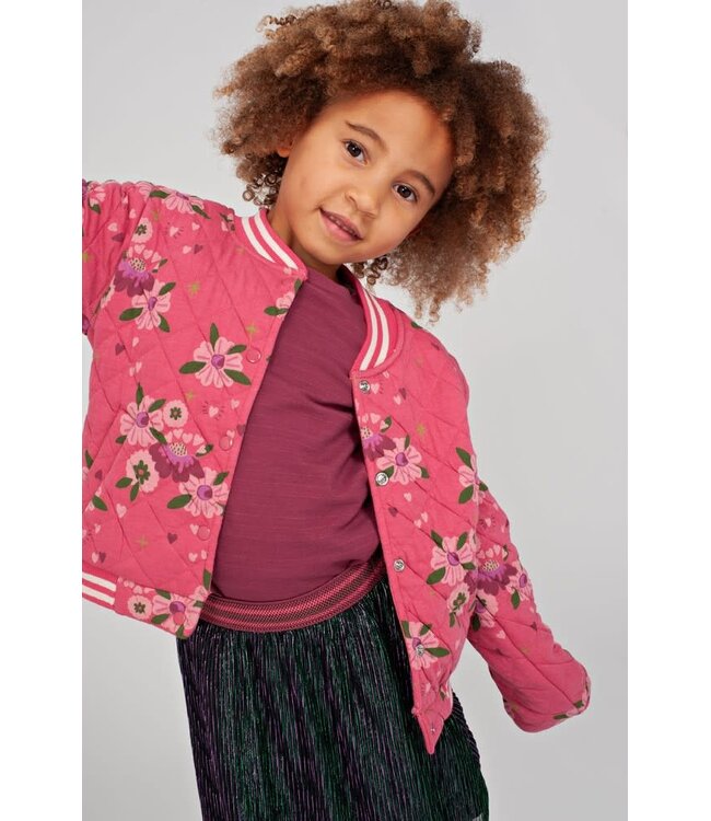 Jubel 91300189 Bomberjack - Moon Flowers Roze