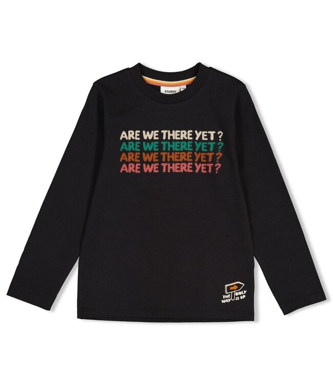 Sturdy 71600659 Longsleeve - Mountain top Antraciet