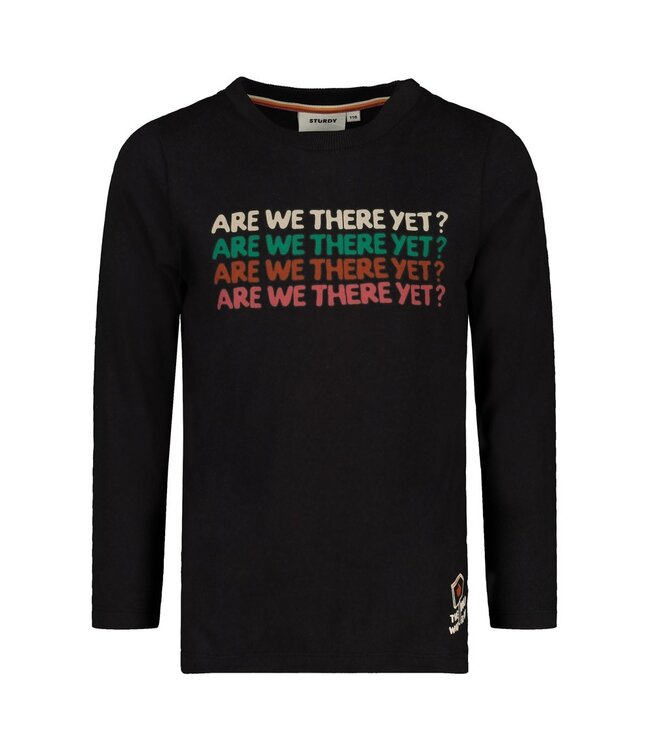 Sturdy 71600659 Longsleeve - Mountain top Antraciet