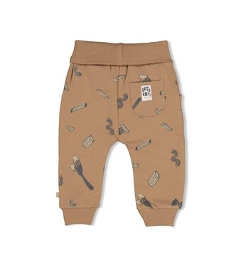 Feetje 52202619 Broek AOP - Pasta Party Camel