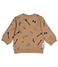 Feetje 51602870 Sweater AOP - Pasta Party Camel