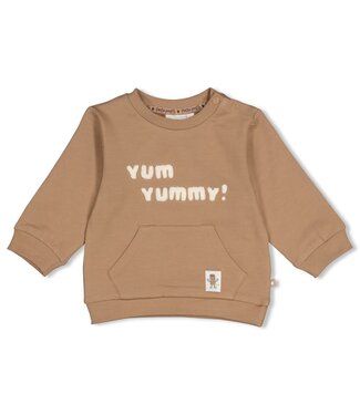 Feetje 51602872 Sweater - Pasta Party Camel