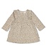 Feetje 51400598 Jurk AOP - Dress to Impress Offwhite melange