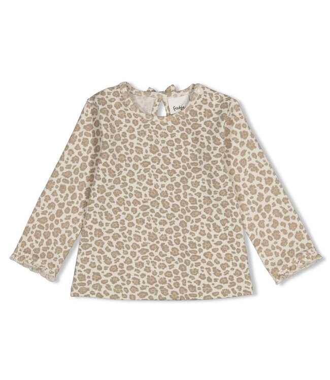 Feetje 51602845 Longsleeve AOP - Dress to Impress Offwhite melange