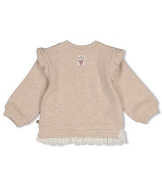Feetje 51602850 Sweater - Dress to Impress Taupe melange
