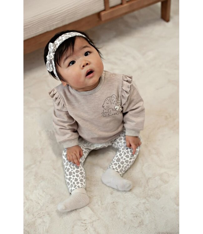 Feetje 51602850 Sweater - Dress to Impress Taupe melange