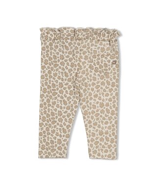 Feetje 52202601 Legging AOP - Dress to Impress Offwhite melange