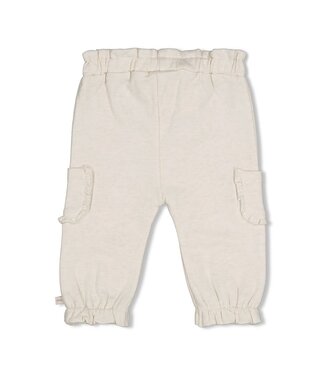 Feetje 52202602 Broek - Dress to Impress Offwhite melange