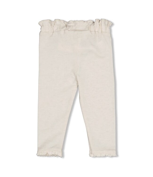 Feetje 52202604 Legging - Dress to Impress Offwhite melange