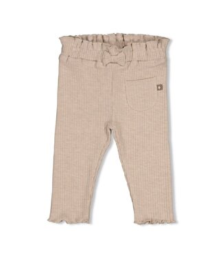 Feetje 52202605 Legging rib - Dress to Impress Taupe melange