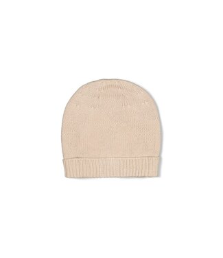 Feetje 53100783 Mutsje gebreid - The Knits Zand