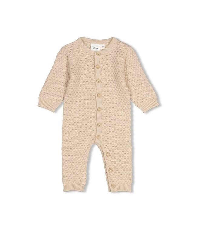 Feetje 50800138 Pak gebreid - The Knits Zand