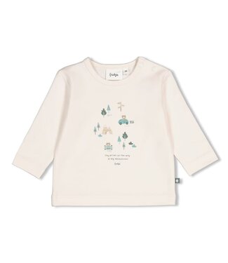 Feetje 51602827 Longsleeve - Beep Beep Offwhite