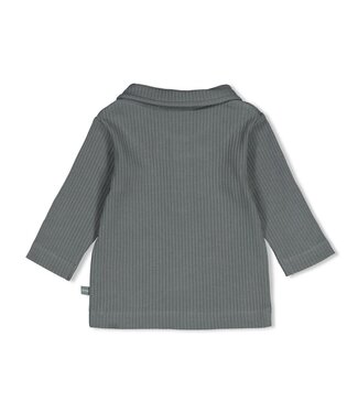 Feetje 51602830 Polo rib - Beep Beep Zeegroen