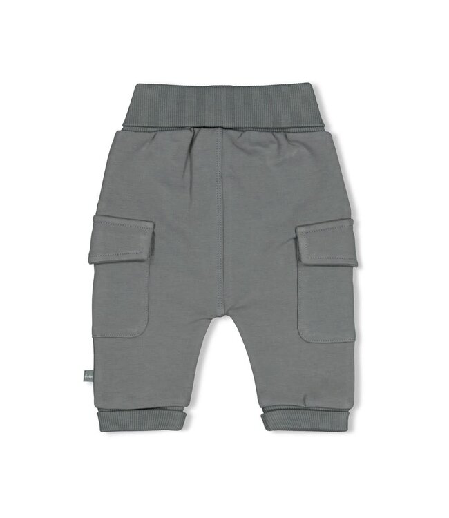 Feetje 52202596 Broek - Beep Beep Zeegroen