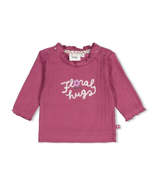 Feetje 51602823 Longsleeve rib - Afternoon Tea Berry