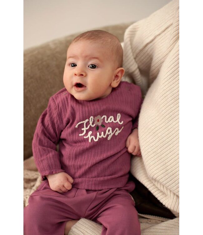 Feetje 51602823 Longsleeve rib - Afternoon Tea Berry