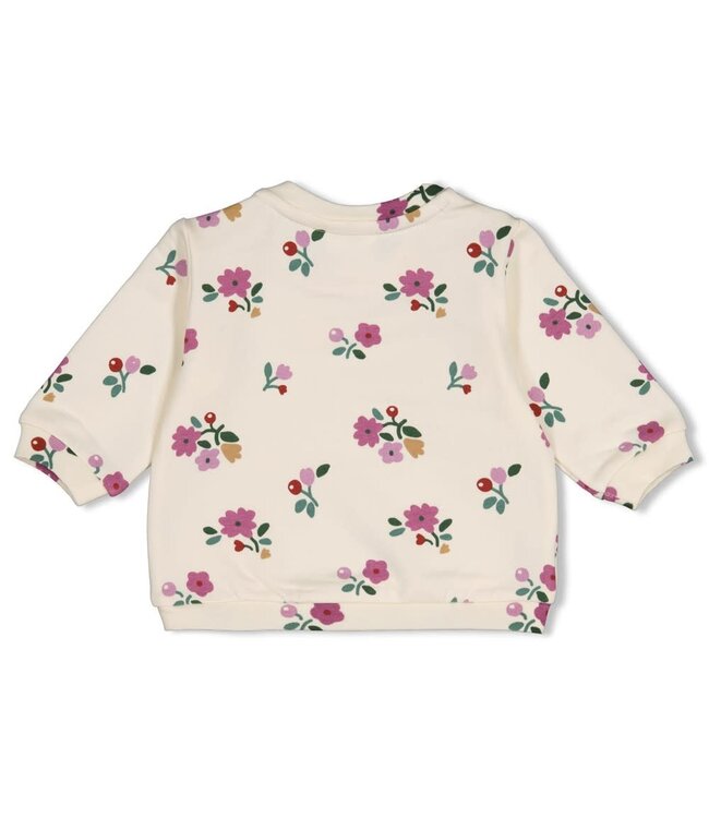Feetje 51602822 Sweater AOP - Afternoon Tea Creme
