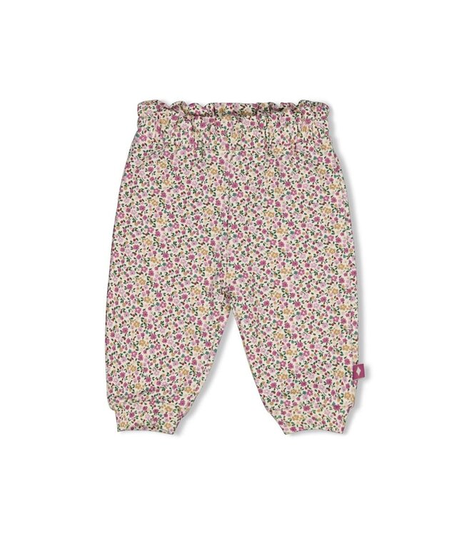 Feetje 52202587 Broek AOP - Afternoon Tea Creme