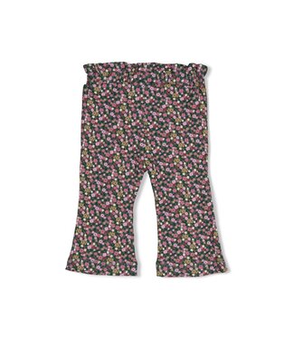 Feetje 52202588 Flare broek rib AOP - Afternoon Tea Groen