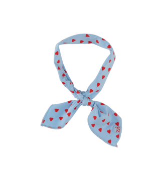 Z8 15759 Fiene blauw met rode hartjes