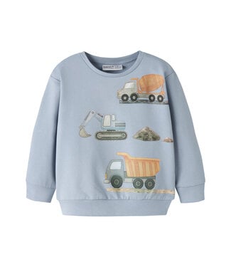 Name it mini Jongens Trui Grijpmachine/Vrachtwagen