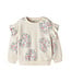 Name it mini NMFKIWILE LS NREG SWEAT Antique White 13258102
