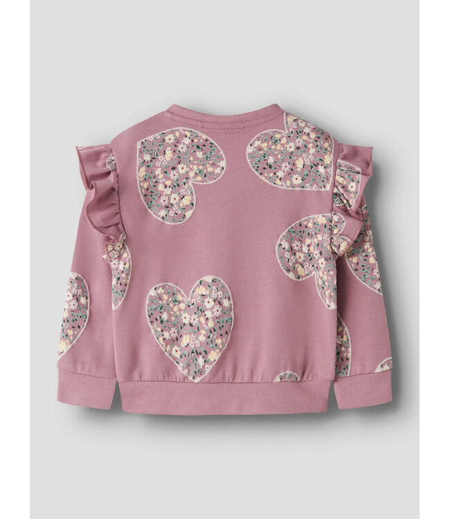 Name it mini NMFKIWILE LS NREG SWEAT Lilas 13258102