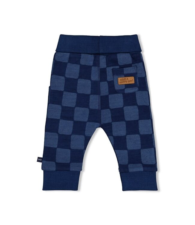 Feetje 52202645 Geruite Broek jogg denim - Winter Denims Indigo
