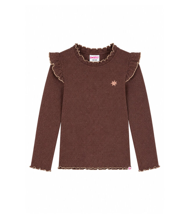 B.NOSY Tonya top 5427 - 572 - Pott Brown