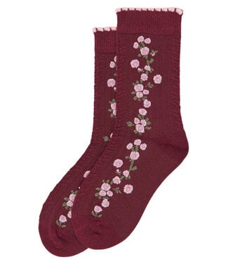Minipop Bamboo Kindersokken Huckleberry