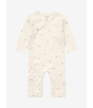Noppies Playsuit LS AOP 1610004 - 1021 - Egret aop