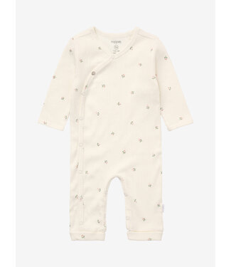 Noppies Playsuit LS AOP 1610004 - 1021 - Egret