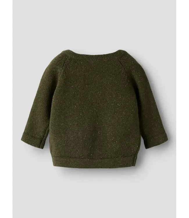 Name it mini NBMOTHELLO LS KNIT 13260159 Olive Night