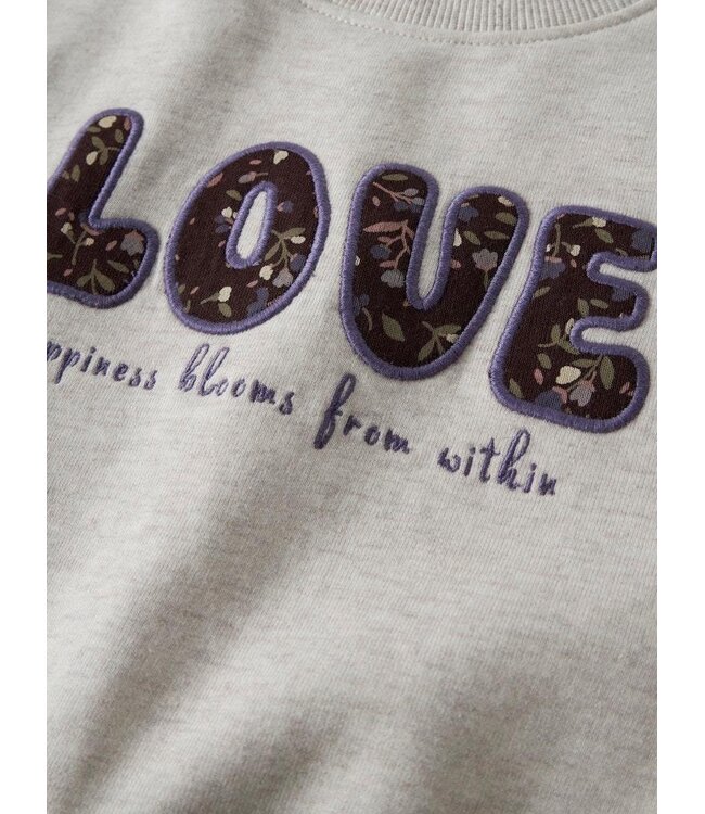 Name it mini NMFOCLOVE LS NREG SWEAT BR 13260197 Peyote Melange