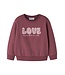 Name it mini Love Meisjes Sweater Wild Ginger
