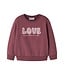 Name it mini NMFOCLOVE LS NREG SWEAT BR 13260197 Wild Ginger