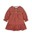 Little Dutch CL2609500 Jurkje lange mouw Deep Berry